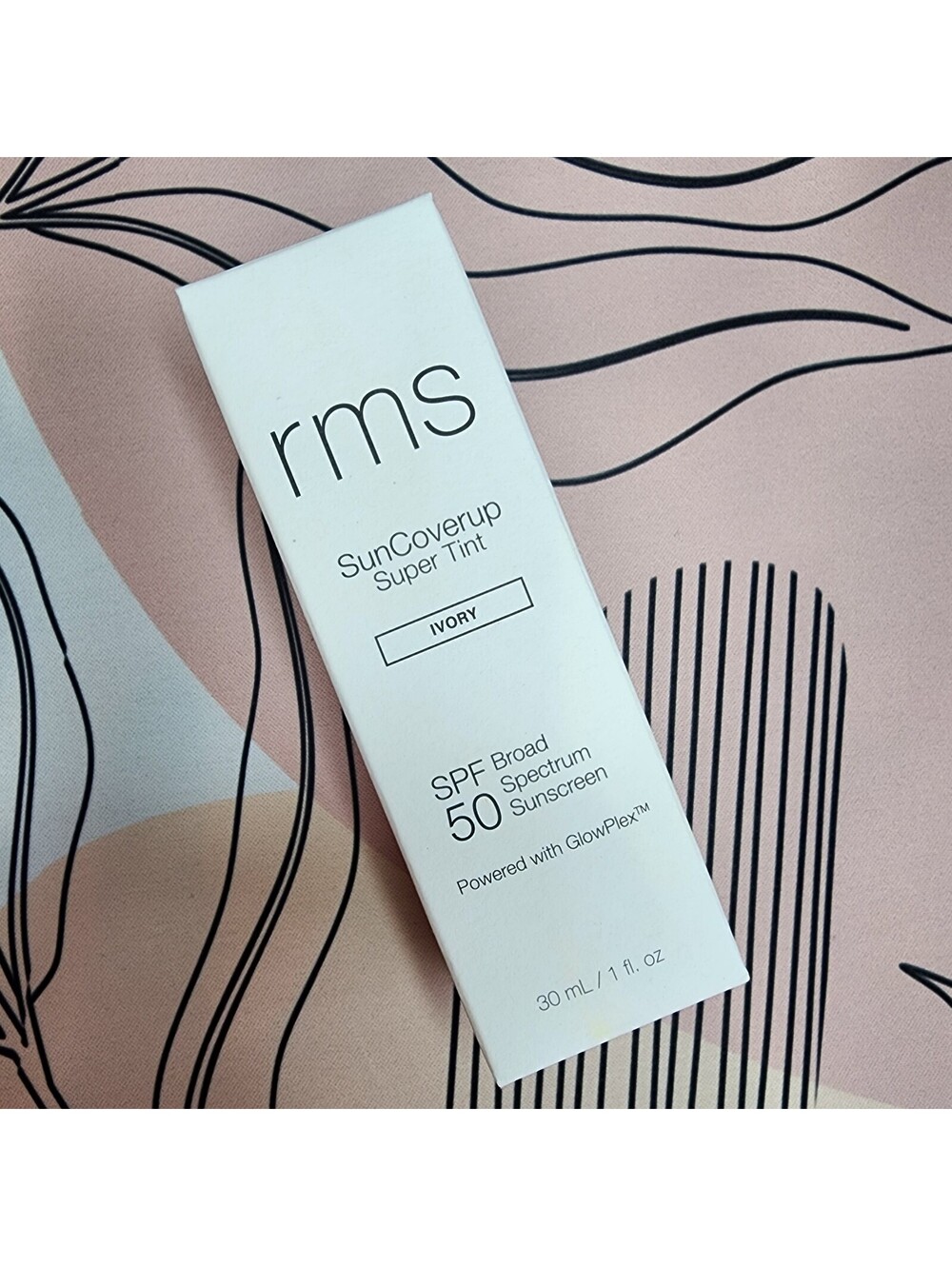 rms Beauty SunCoverup Super Tint SPF 50 Broad Spectrum Sunscreen Ivory 1 Oz
